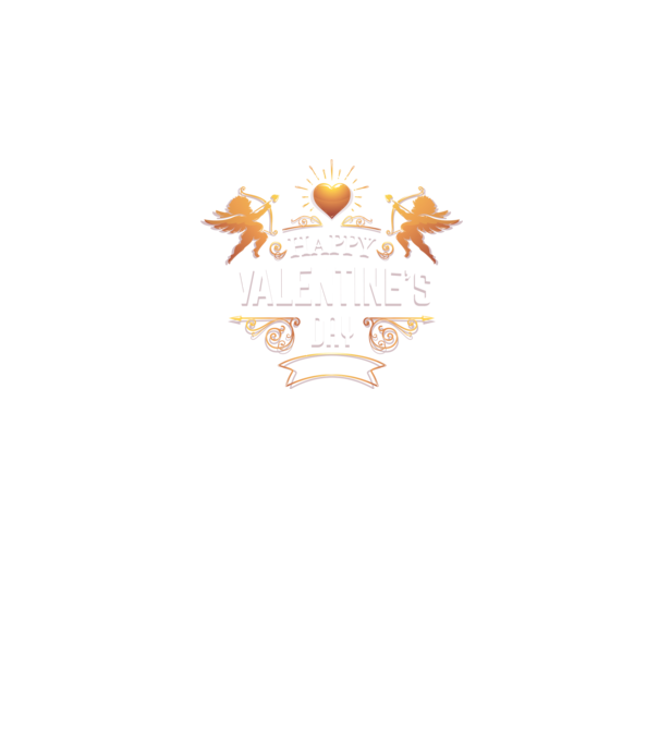'Happy Valentine''s Day!' model negru pe tricou