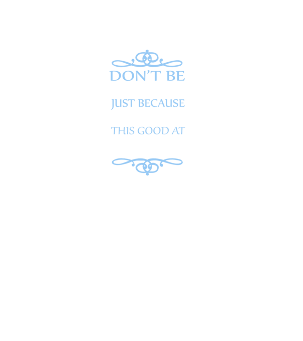 'Don''t be jealous - 30' model albastru regal pe tricou
