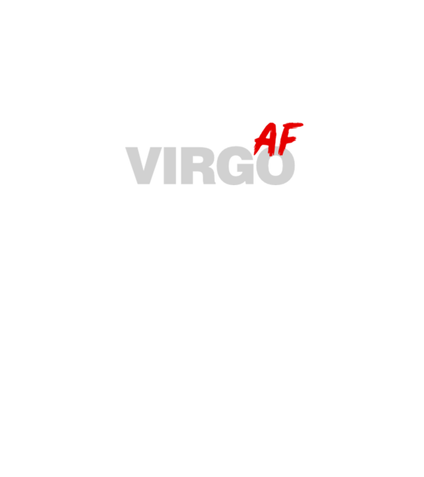 VIRGO as fuck model negru pe tricou