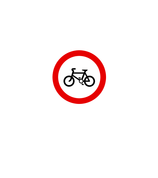 Pistă pentru Biciclete model alb pe tricou