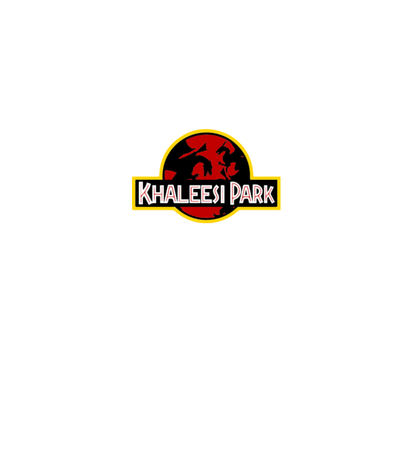 Khaleesi Park model alb pe tricou
