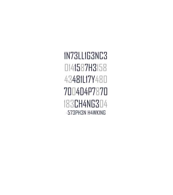 5Z3PH3N H4WK1NG model alb pe tricou