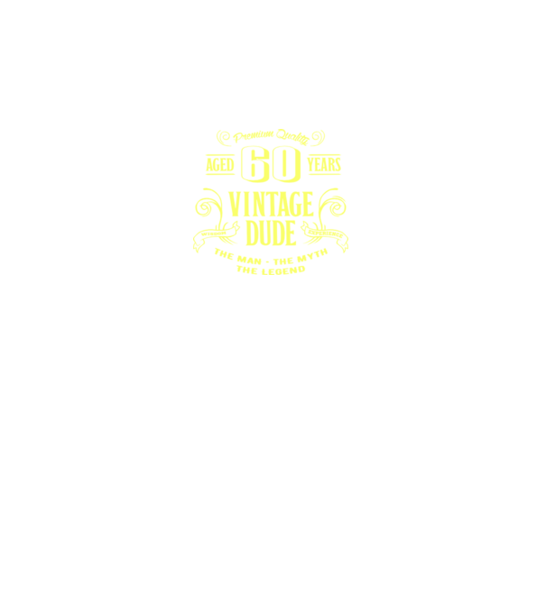 Vintage Dude - 60 model roșu pe tricou