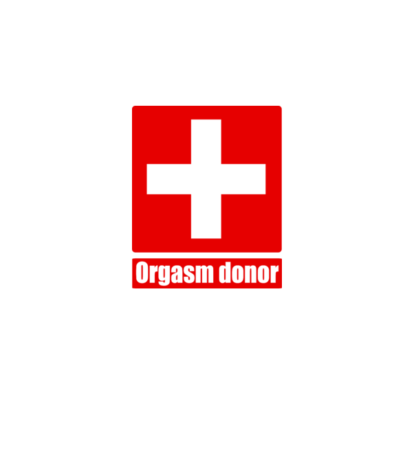 orgasm model negru pe tricou