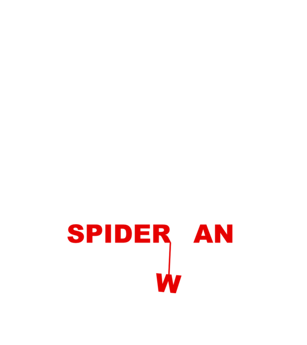 Spider wan model negru pe tricou
