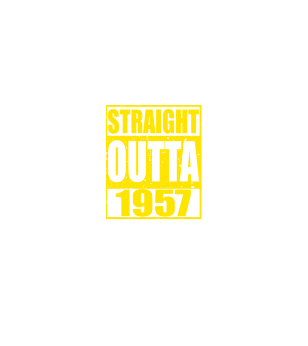 Straight Outta - 1957 model roșu pe tricou