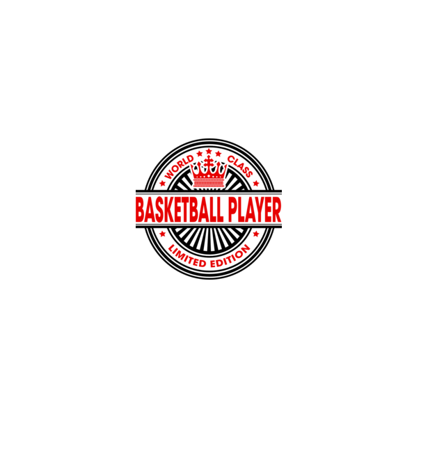 World class BACHETBALIST model alb pe tricou