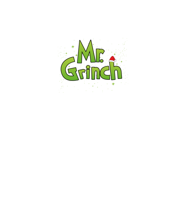 Grinch Family Mr Grinch model negru pe tricou