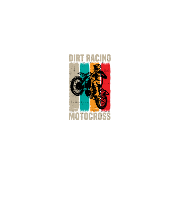 motocross model negru pe tricou