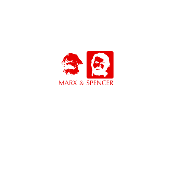 MARX and Spencer model gri pe tricou