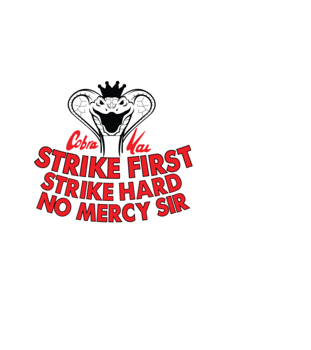 Strike first strike hard logo model albastru deschis pe tricou