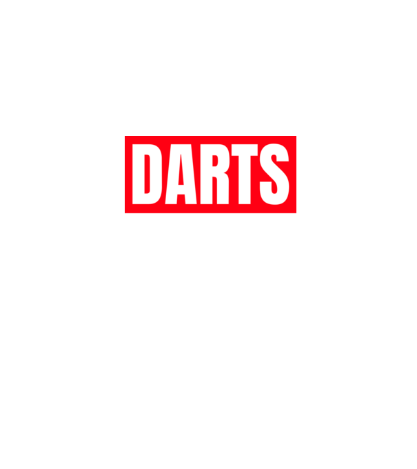 DARTS HERO model albastru jeanși pe tricou
