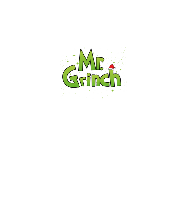 Grinch Family Mr Grinch model negru pe tricou