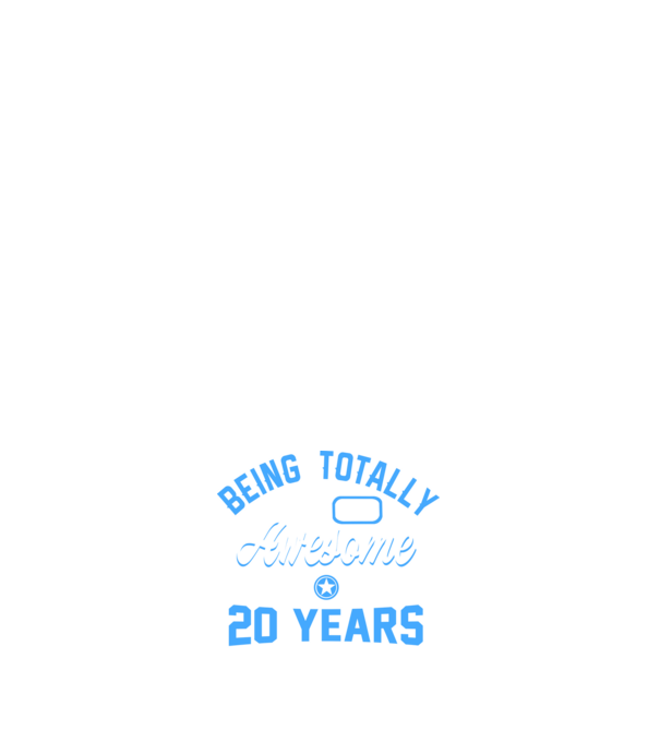 Being totally awesome 20 model albastru închis pe tricou
