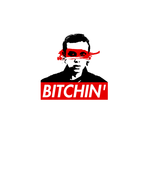 bitchin eleven model roz pe tricou