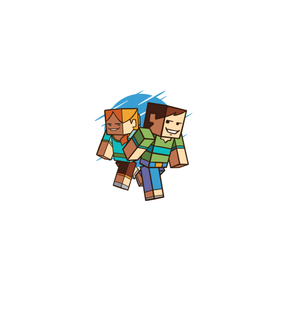 Minecraft model gri pe tricou