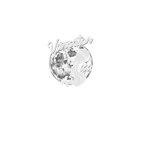 Zodiac bărbat VĂRSĂTOR retro model negru pe tricou