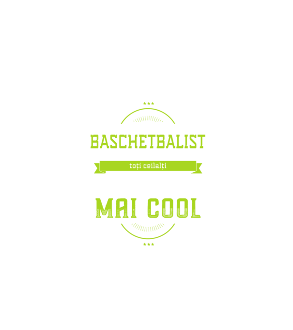 sunt baschetbalist, la fel ca toți ceilalți, dar mult mai cool model negru pe tricou