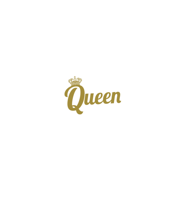 Nurse a title just above Queen model negru pe tricou