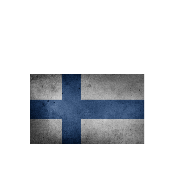 FINLAND model negru pe tricou