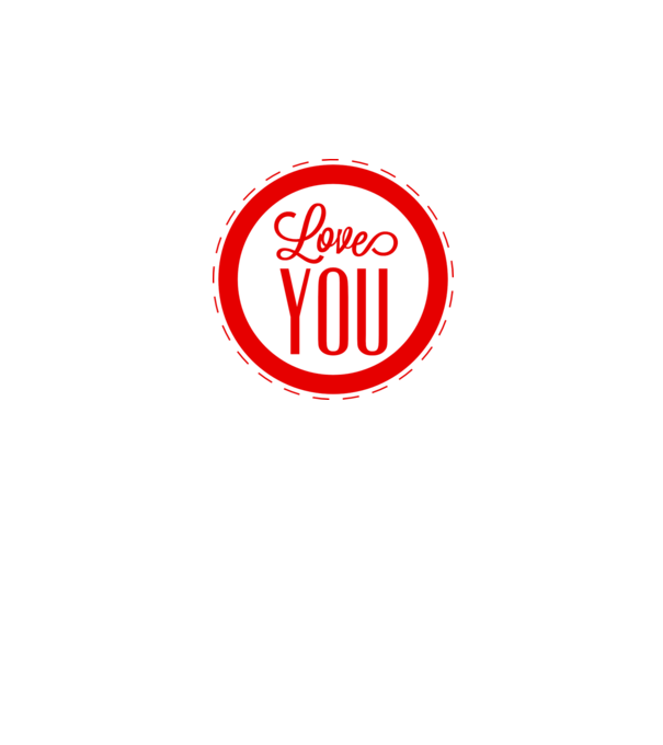 love you model alb pe tricou