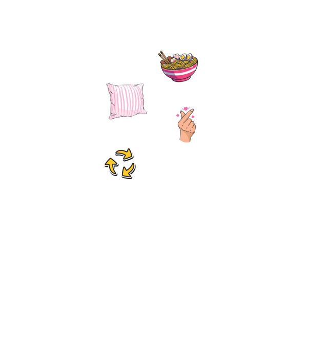 K-POP EAT SLEEP model negru pe tricou