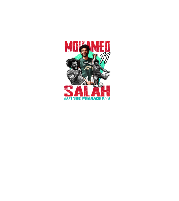 Salah tribute model negru pe tricou
