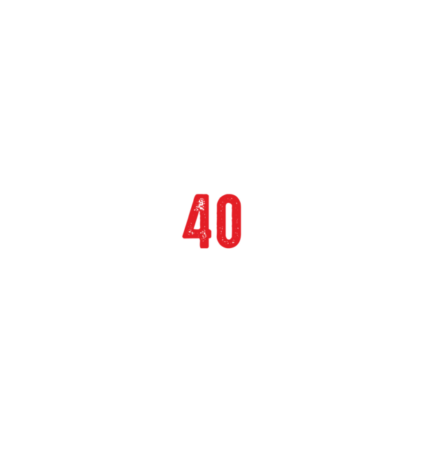 Purtătorul acestui tricou a împlinit: 40 de ani model negru pe tricou