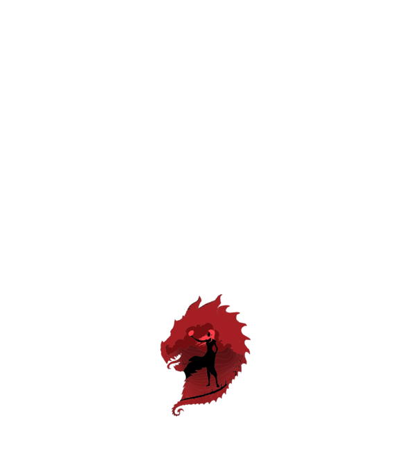 The Dragon model negru pe tricou