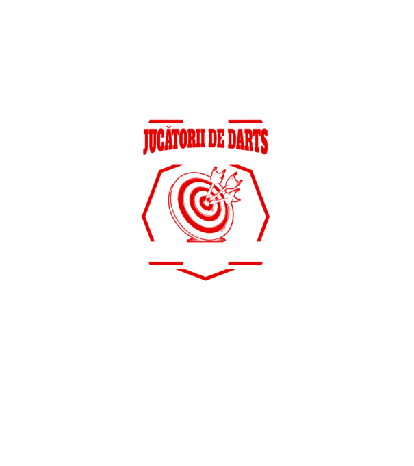 Toți jucătorii de darts sunt creați egali, dar numai cei mai buni sunt născuți în mai. model negru pe tricou