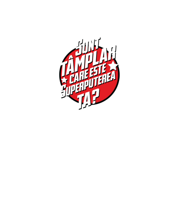 sunt tâmplar, care este superputerea ta? model negru pe tricou