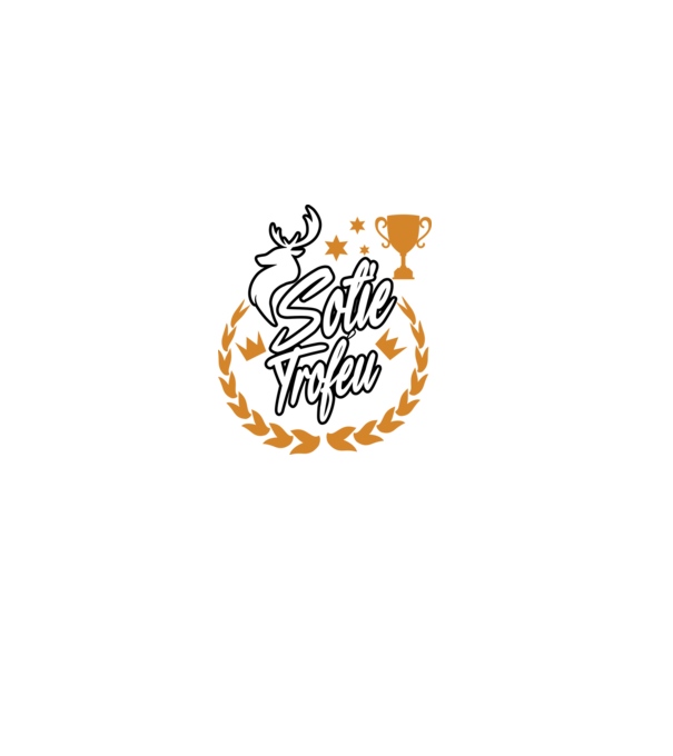 Soție trofeu model negru pe tricou
