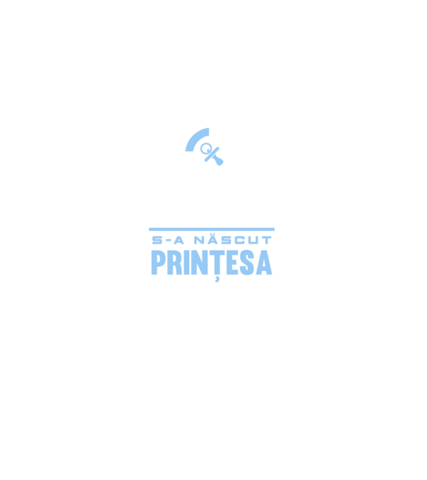 Misiune îndeplinită - s-a născut prințesa model negru pe tricou