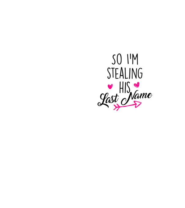 Cuplu So I stealing his last name model galben neon pe tricou