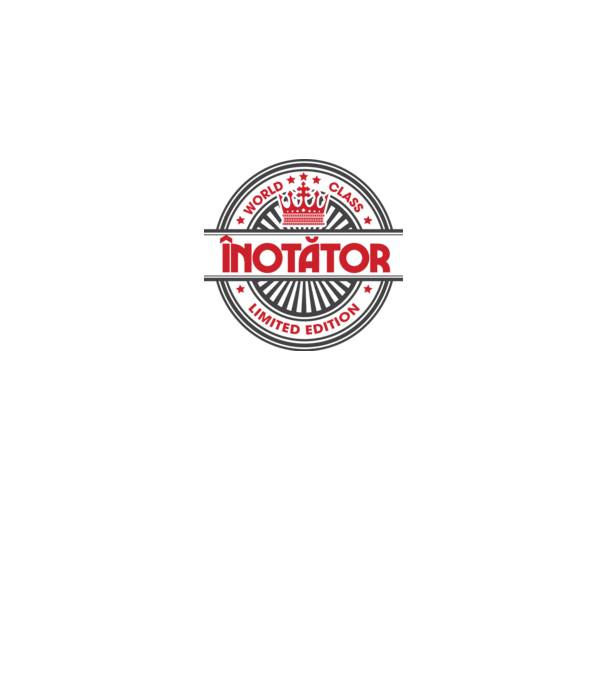 înotător model negru pe tricou