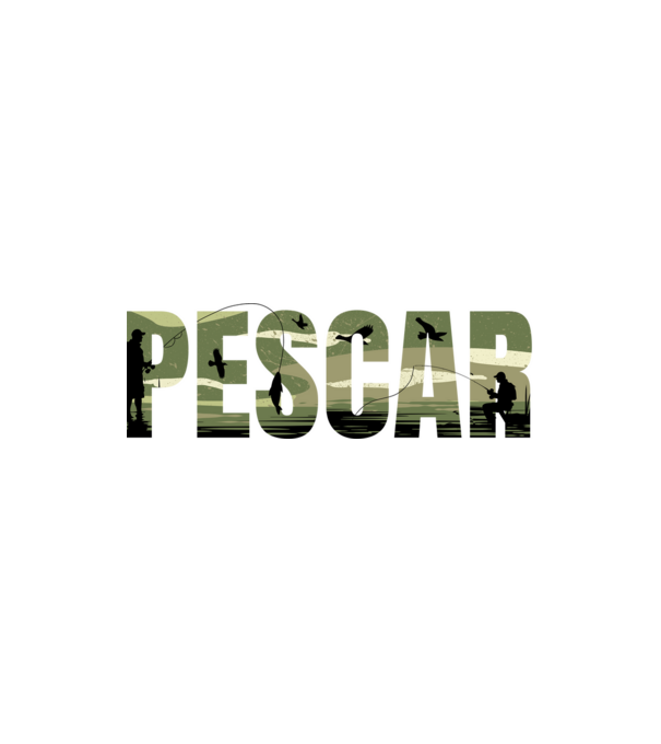 PESCAR model nisipiu pe tricou