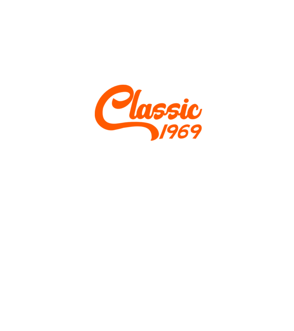 Classic 1969 model negru pe tricou