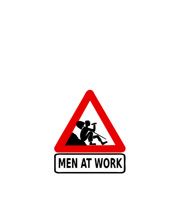 men at work model nisipiu pe tricou
