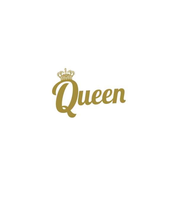 Nurse a title just above Queen model negru pe tricou