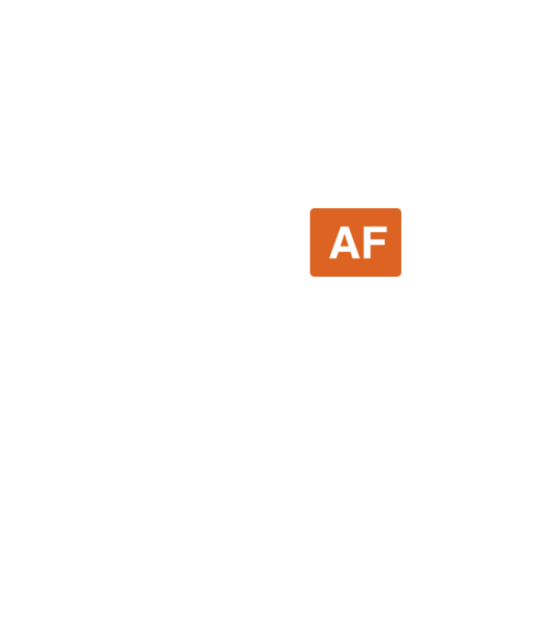 Single AF model negru pe tricou