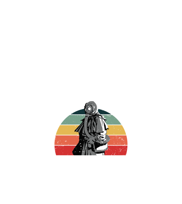 Retro chernobyl model negru pe tricou