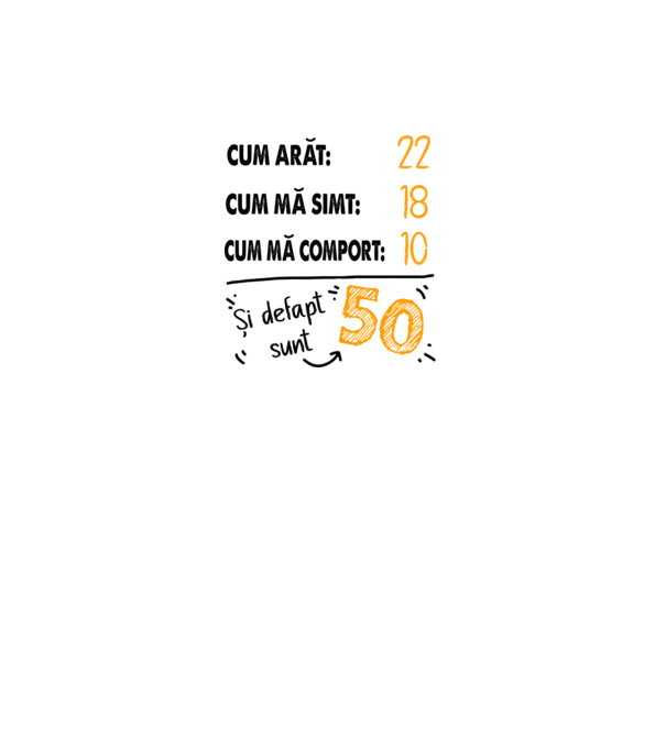 Aspect, senzație, comportament 50 Alb model alb pe tricou