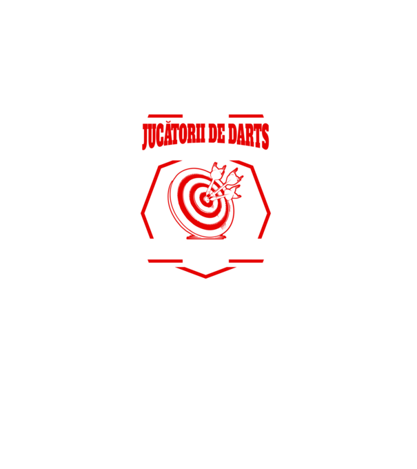 Toți jucătorii de darts sunt creați egali, dar numai cei mai buni sunt născuți în mai. model negru pe tricou