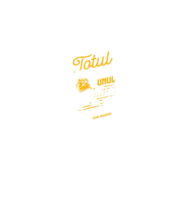Totul este dificil pentru unul, dar nimic nu este imposibil pentru mulți! Team-building model negru pe tricou