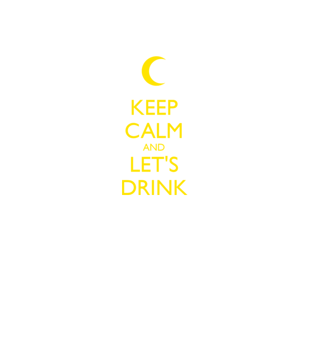 keep calm and lets drink model albastru regal pe tricou