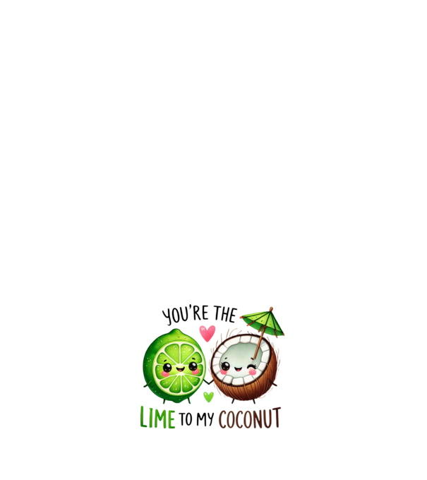 Lime to my Coconut model roz deschis pe tricou