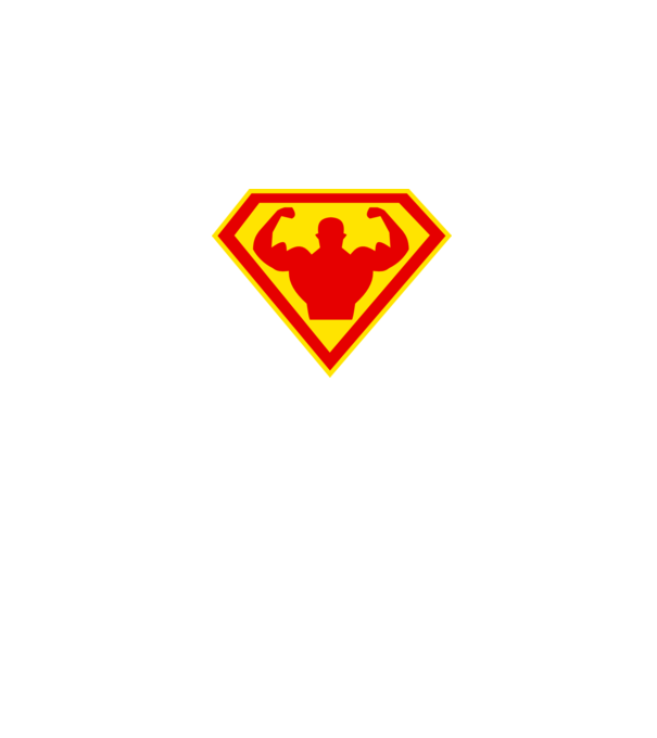 Superom model negru pe tricou