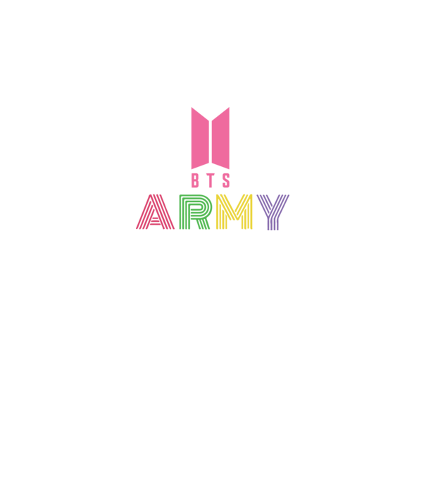 BTS ARMY model negru pe tricou