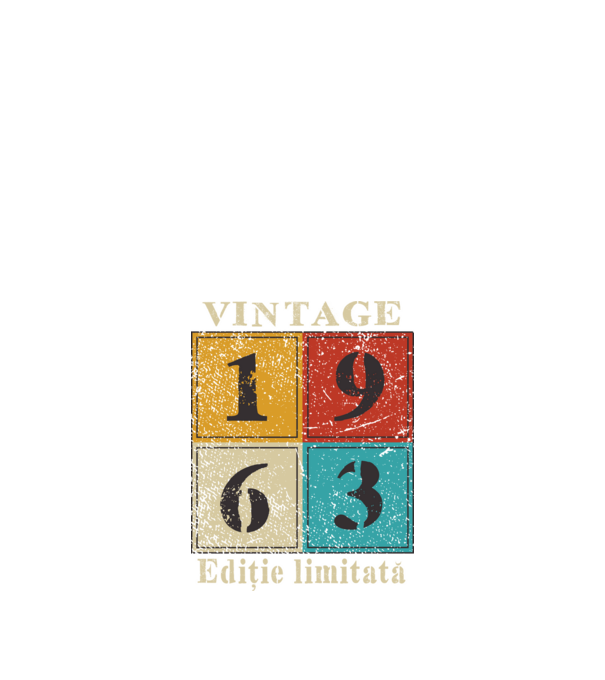 1963 - Ediție limitată model negru pe tricou