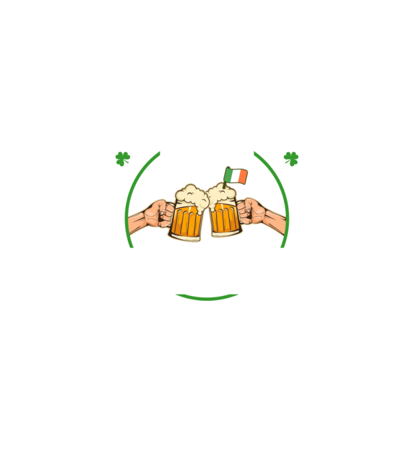 'I''ll be irish' model negru pe tricou